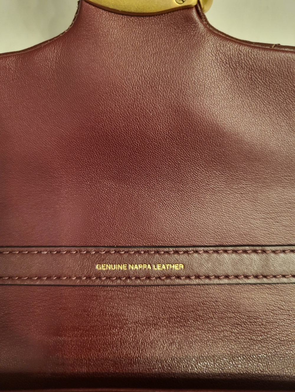 Coach Times Square Tabby 17 Quilted Shoulder Bag in Burgundy with Gold Hardware - Picture 8 of 13